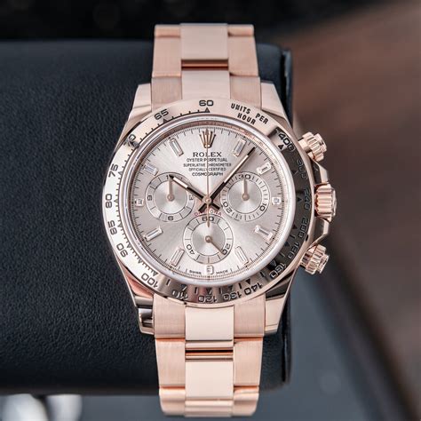 rolex rosa e argento|Rolex Daytona Oro rosa .